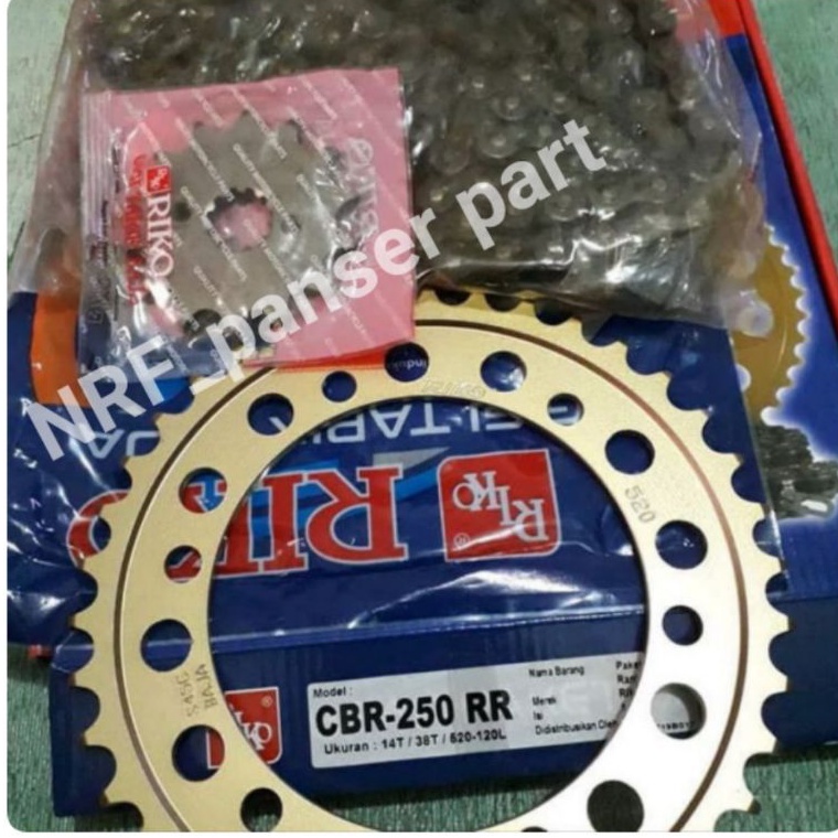 Jual Gearset Rante Cbr Rr Lama T Gir Set Paket Rantai Honda