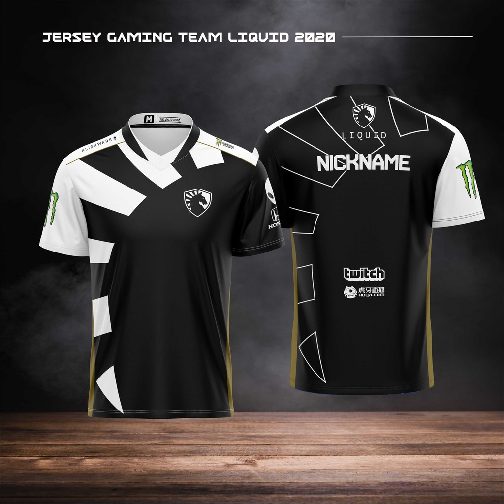 Jual Jersey Kaos Baju Gaming Team Liquid Shopee Indonesia