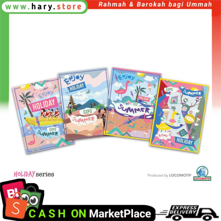 Jual Buku Tulis Expo Lembar Locomotif Peth Boxy Campus Boxi