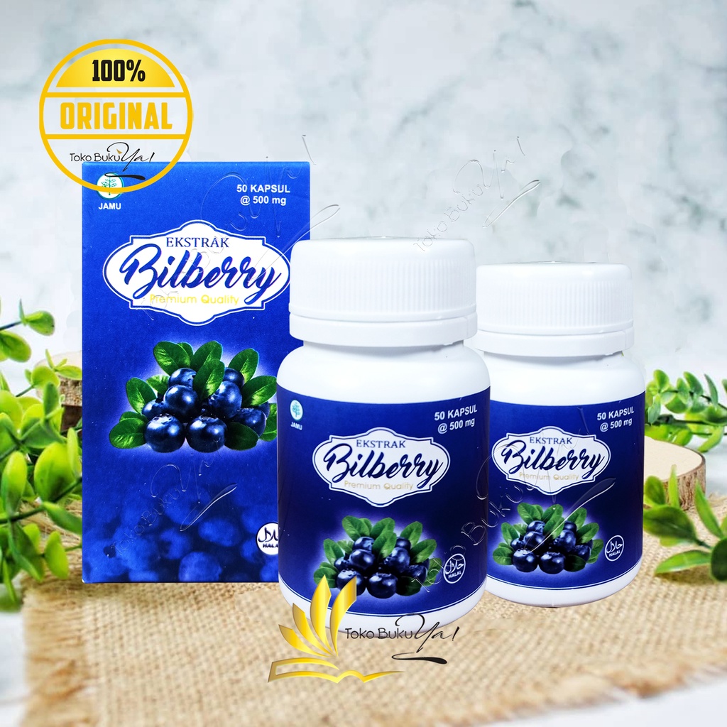 Jual Ekstrak Bilberry Premium Quality Kapsul Shopee Indonesia