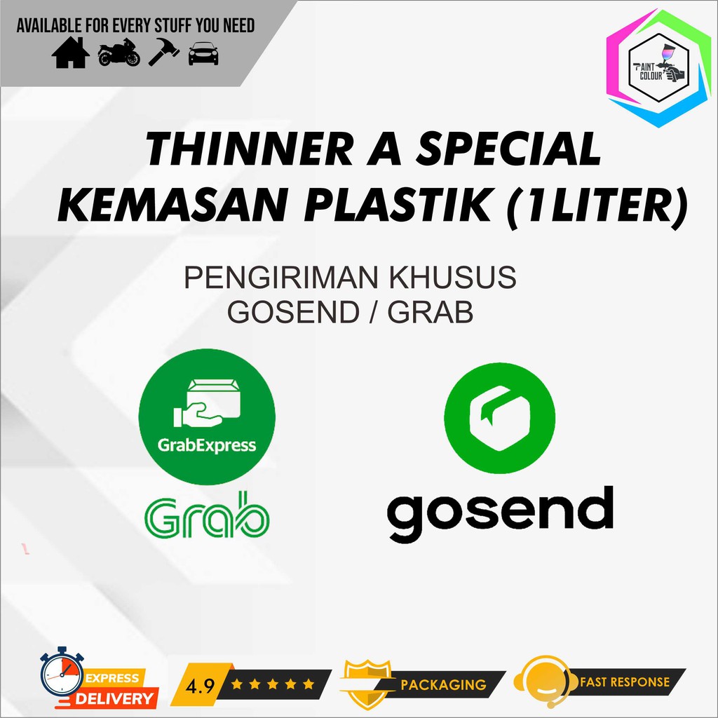 Jual THINNER A SPECIAL 1 LITER KEMASAN PLASTIK Shopee Indonesia