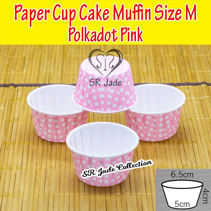 Jual Paper Cup Cupcake Muffin Cake Case List Kertas Alas Anti Lengket M