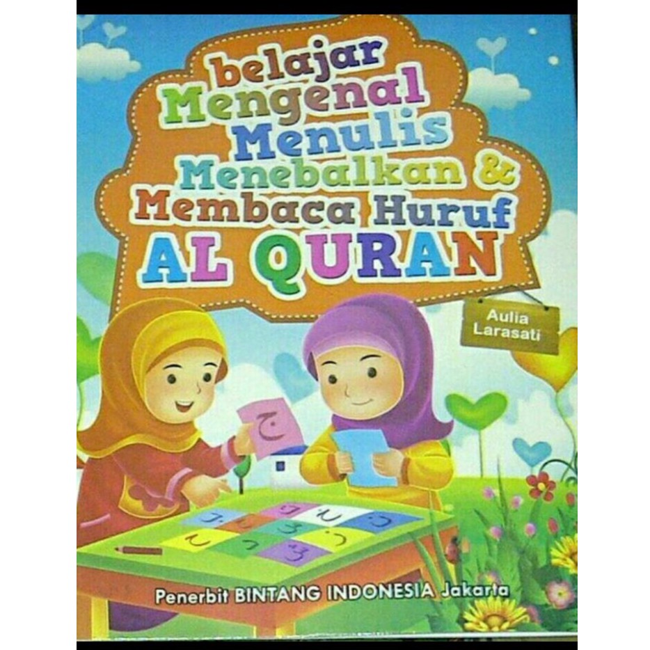 Jual BELAJAR MEMBACA MENULIS HURUF HIJAIYAH Al Quran IQRO Shopee