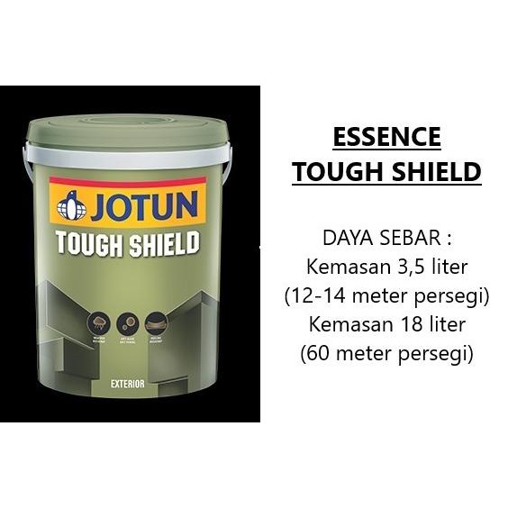 Jual CAT TEMBOK EKSTERIOR JOTUN TOUGH SHIELD ANTIFADE EXTREME VANILLA