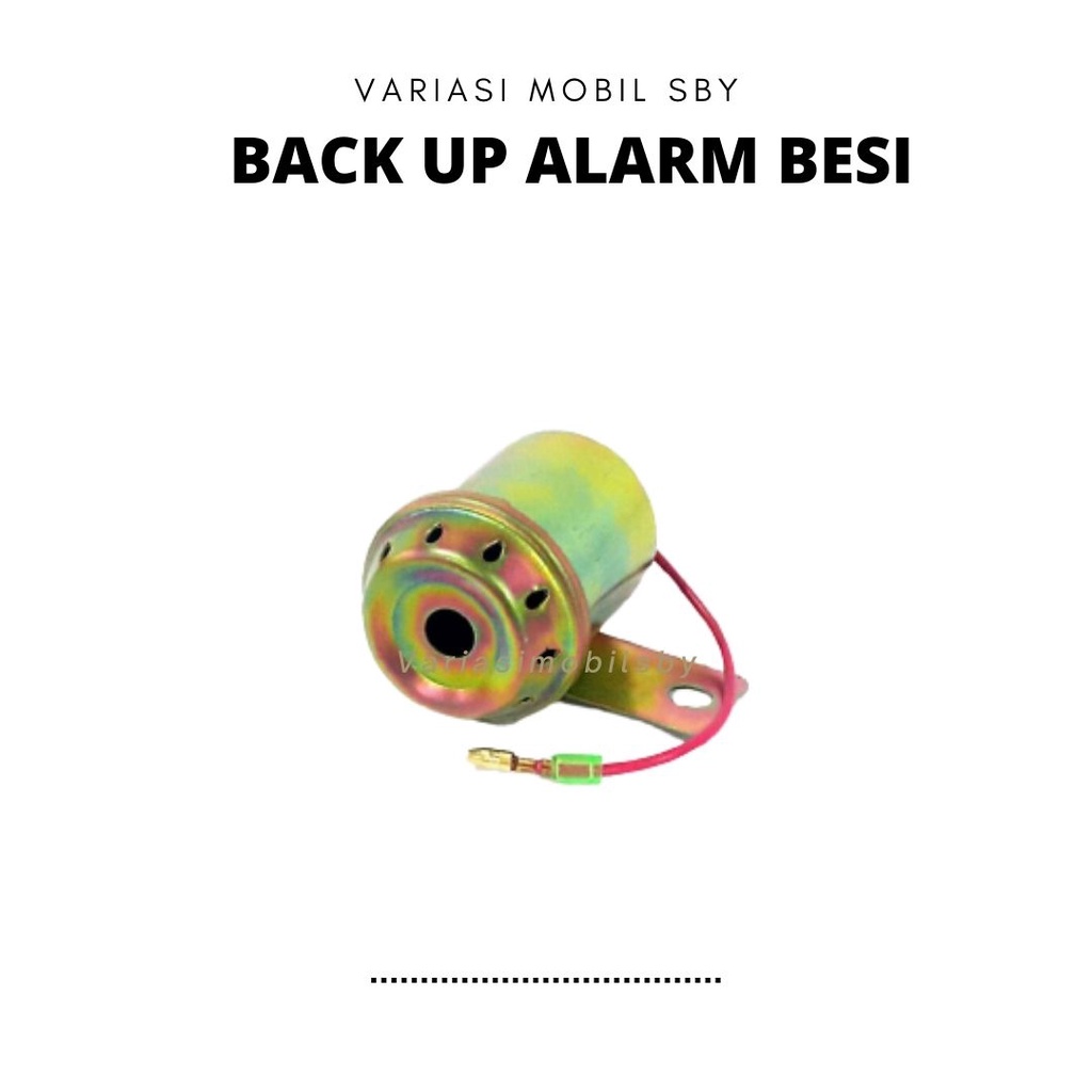 Jual Back Up Alarm Horn Klakson Atret Mundur Besi Buzzer Stainless V