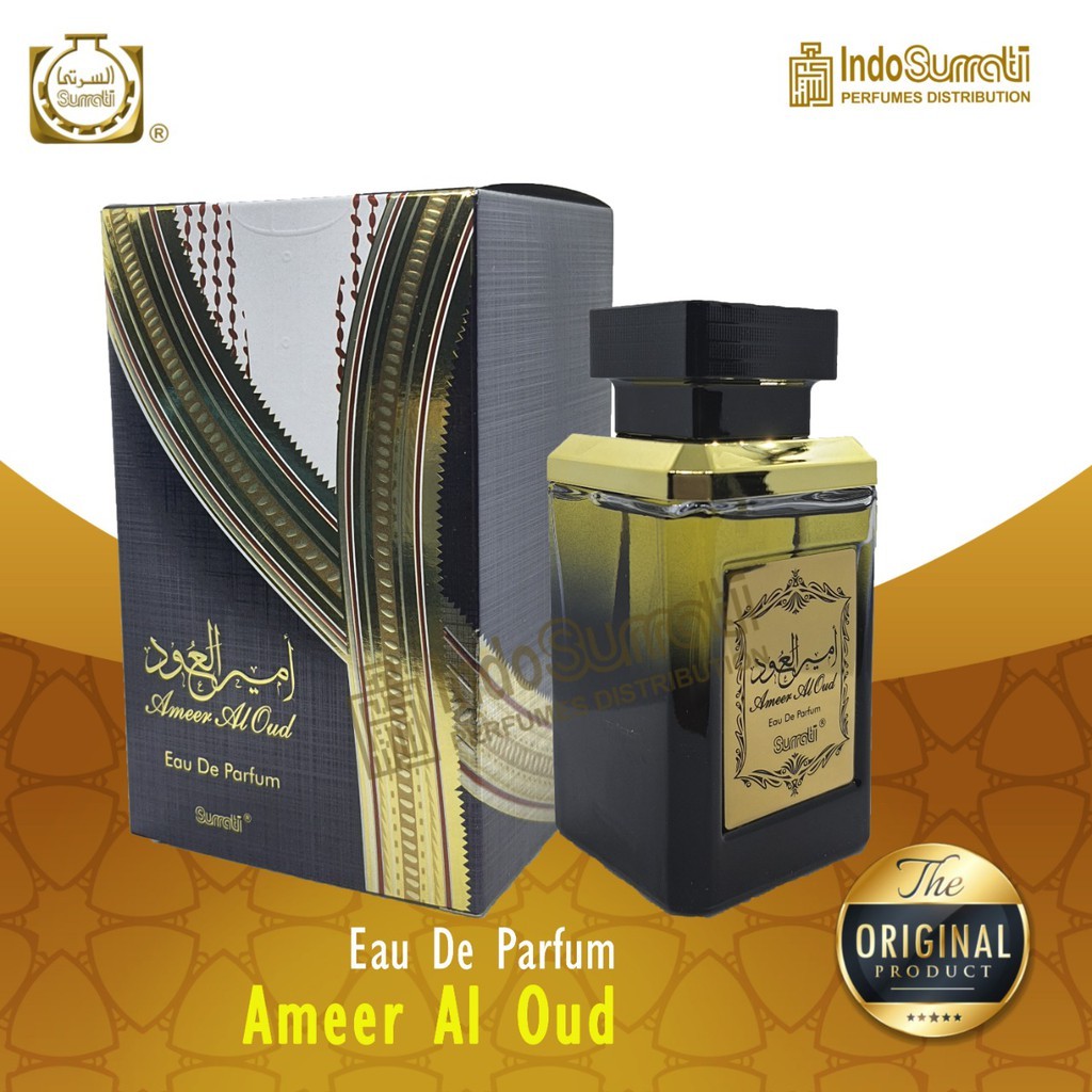 Jual Parfum AMEER AL OUD 100ml Spray Eau De Parfum By Surrati Perfumes