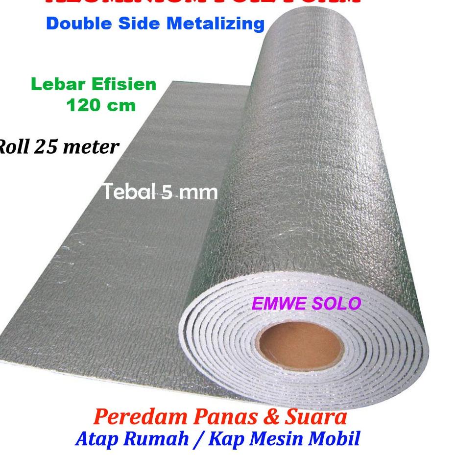 Jual Model Baru Tebal Mm Thermal Busa Foam Aluminium Foil Peredam