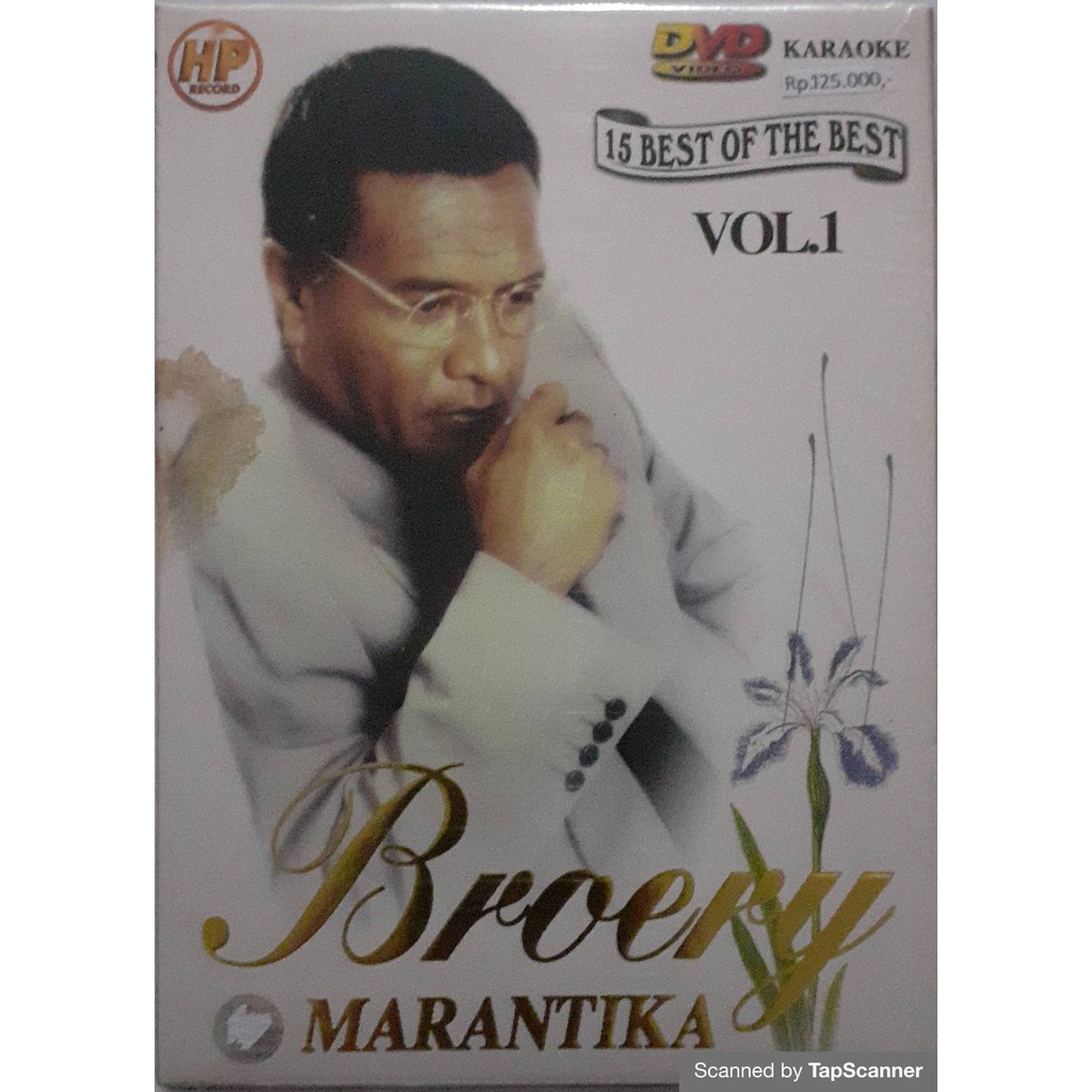 Jual 15 Best Of The Best Broery Marantika Vol 1 Karaoke DVD Original