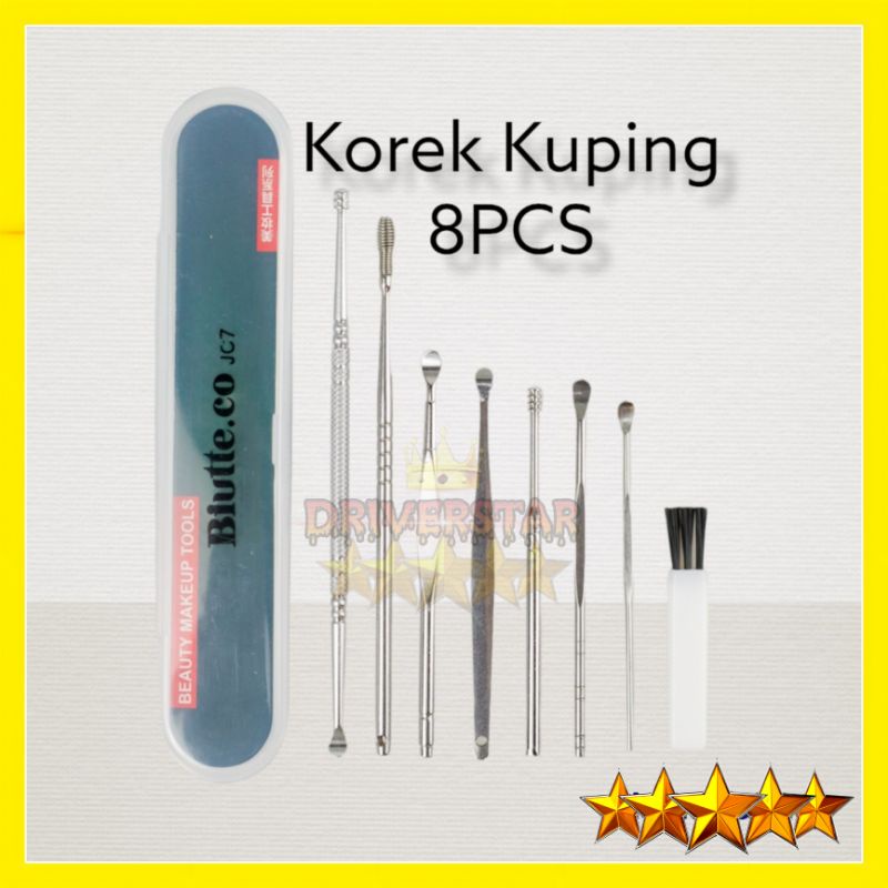 Jual Pembersih Telinga Korek Kuping Ear Wax Picker 7 Pcs Shopee Indonesia