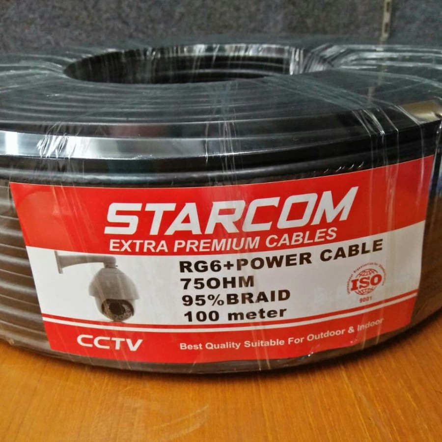 Jual Kabel Cctv Rg Power Meter Starcom Shopee Indonesia