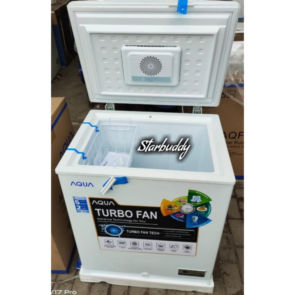 Jual Chest Freezer Aqua Aqf Tf Kaps L No Frost Jabodetabek