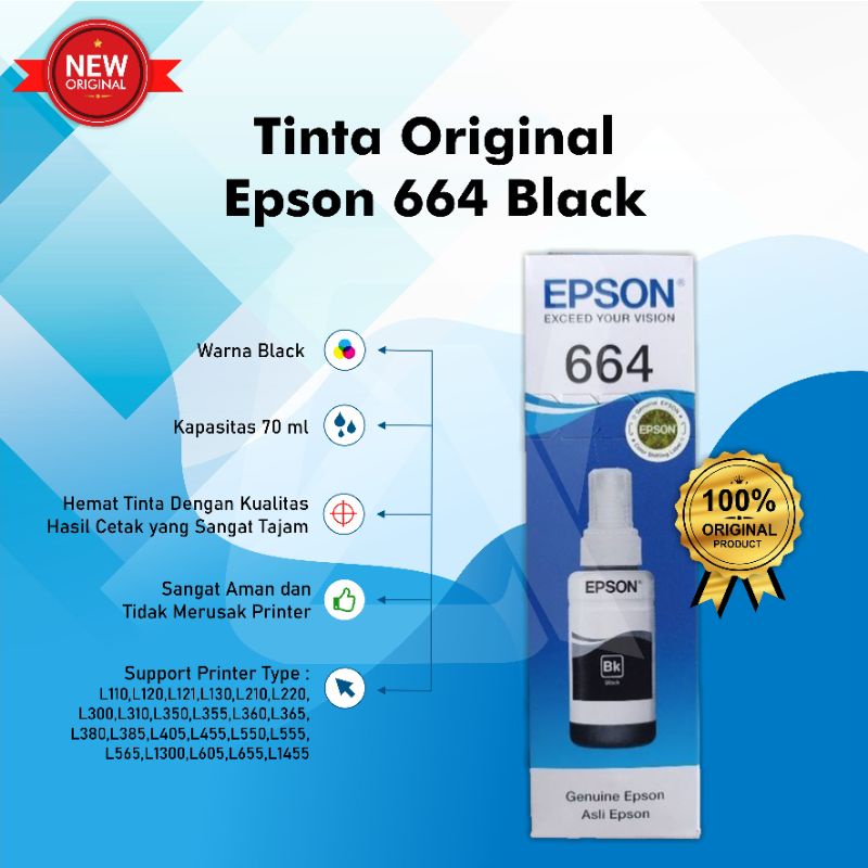 Jual Tinta Epson Original L L L L L L L