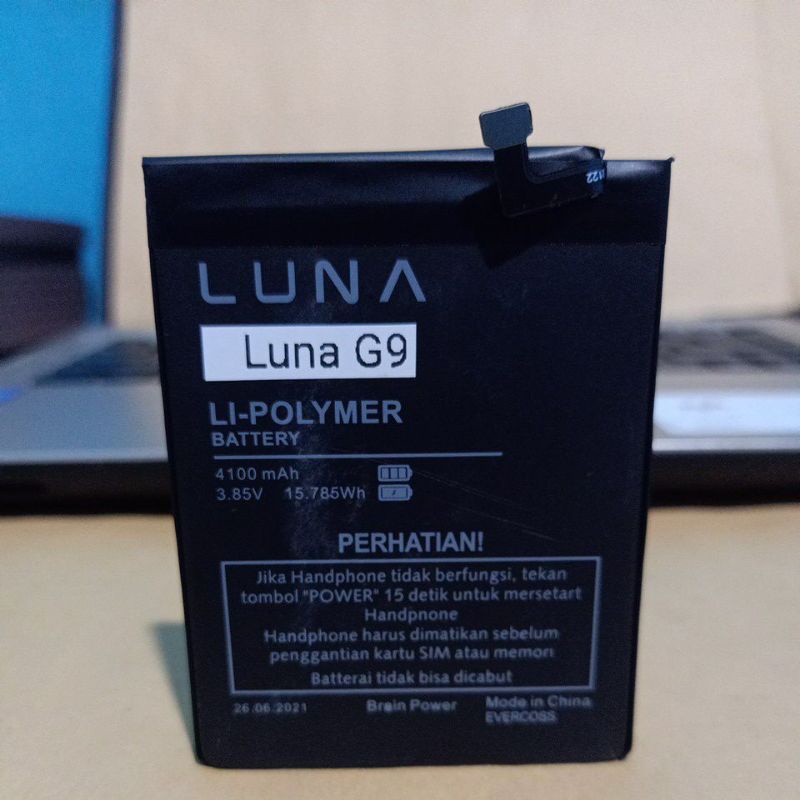 Jual Baterai Luna G9 4G LTE Battrey Persamaan Original Shopee Indonesia