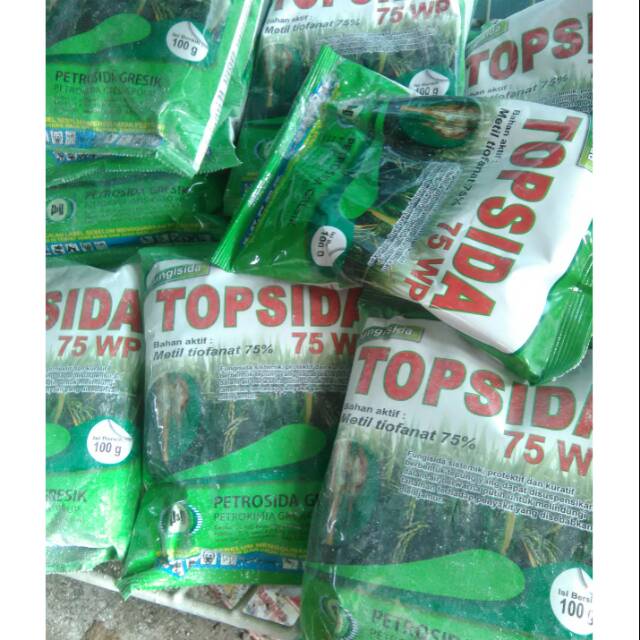 Jual Fungisida Topsida Wp Kemasan Gram Untuk Mencegah Blas