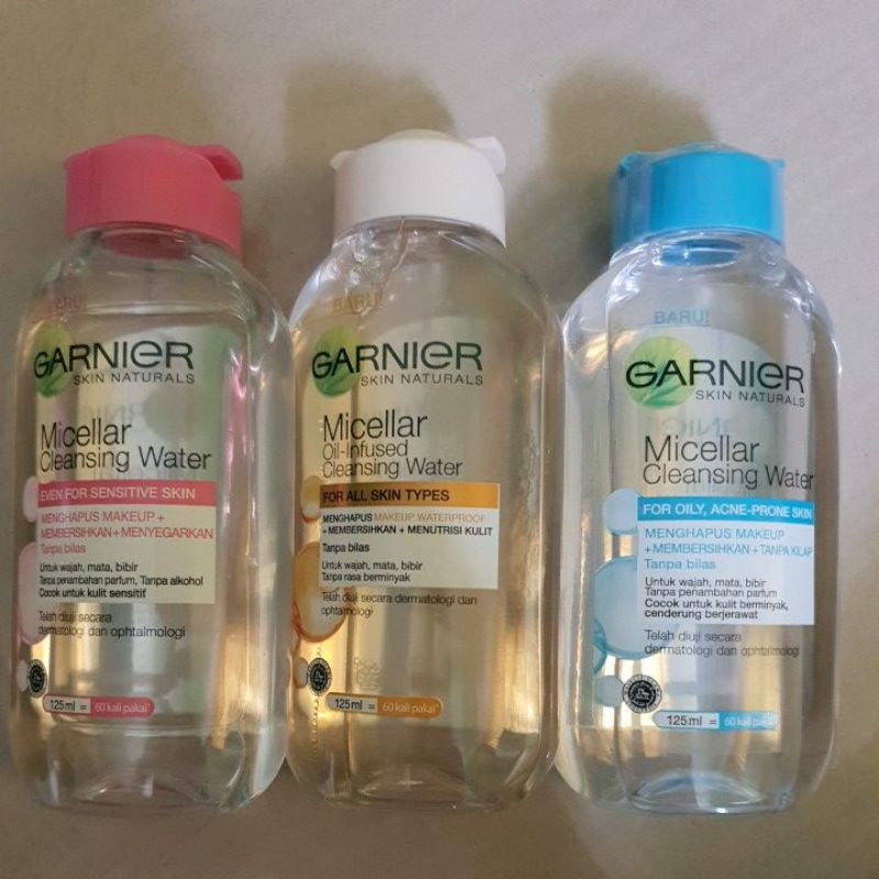 Jual Garnier Micellar Oil Infused Cleansing Water 125ml Shopee Indonesia