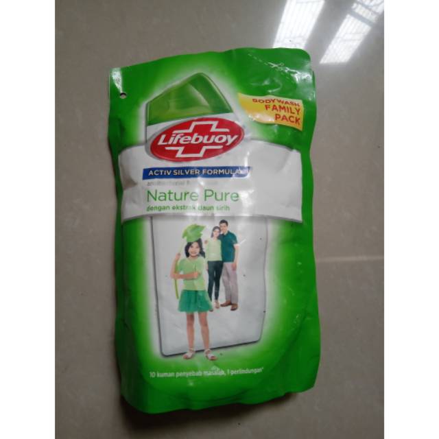 Jual Lifebuoy Nature Pure Bodywash Ml Shopee Indonesia