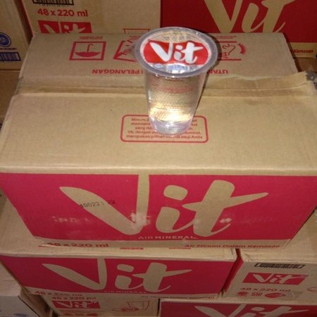 Jual Vit Gelas 220ml 1dus Karton 42pcs Shopee Indonesia