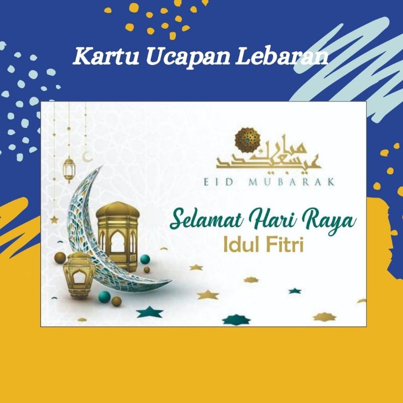 Jual Kartu Ucapan Ucapan Lebaran Lebaran Shopee Indonesia