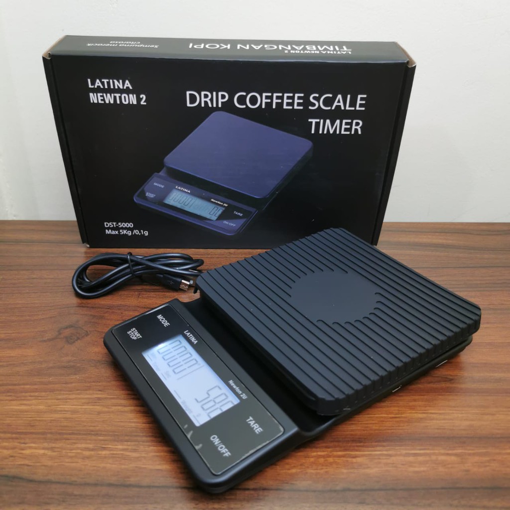 Jual Latina Newton U Rechargeable Coffee Scale Timbangan Kopi