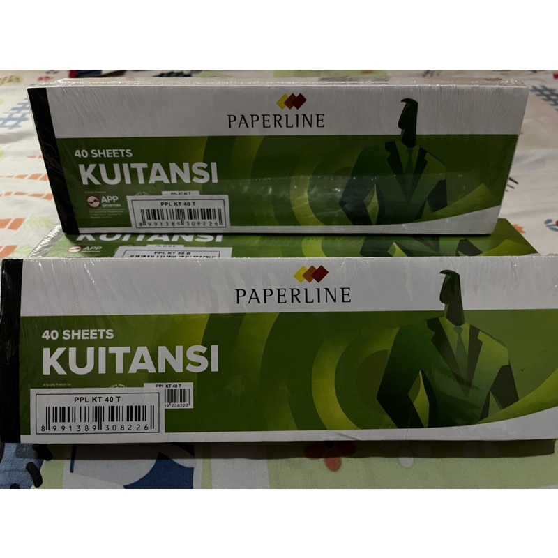 Jual BUKU KWITANSI BESAR PAPERLINE 40 SHEETS Shopee Indonesia