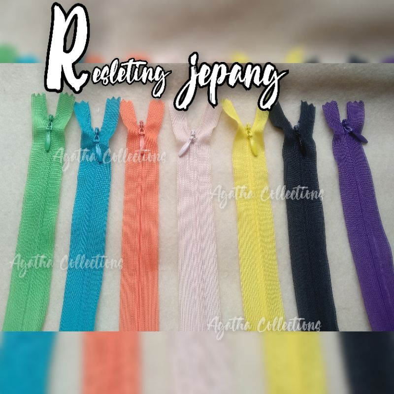 Jual Resleting Jepang Rit Jepang Ukuran Cm Per Biji Shopee