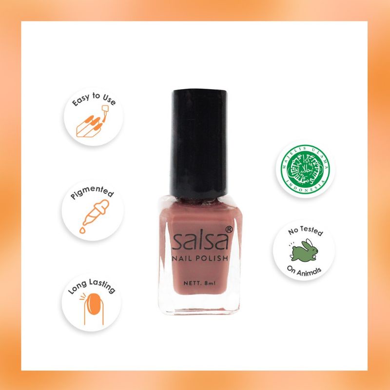 Jual Salsa Kutek Nail Polish Nude Shopee Indonesia