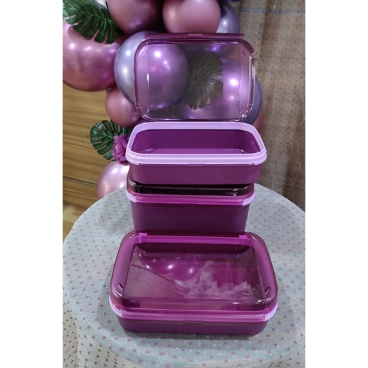 Jual Ezy Keeper 2L 1pcs Ezy Keeper Tupperware Signature Ungu