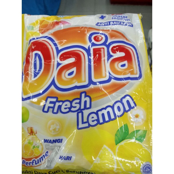 Jual Detergen Bubuk Daia Fresh Lemon 50 G Shopee Indonesia