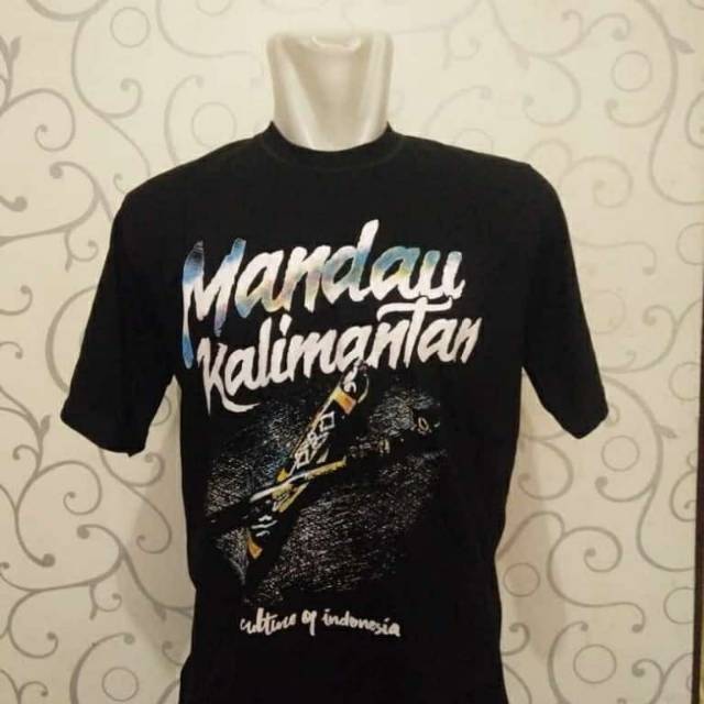 Jual Baju Kaos Distro Motif Mandau Dayak Kalimantan Shopee Indonesia