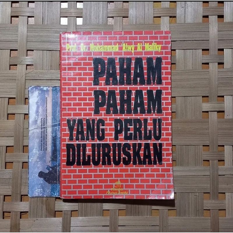 Jual Buku Paham Paham Yang Perlu Diluruskan Prof Dr Muhammad Alwy