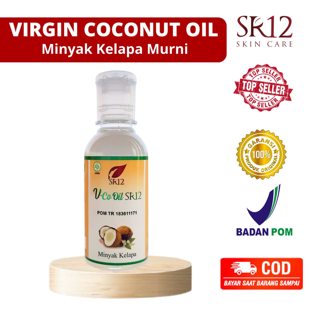 Jual MINYAK KELAPA MURNI VCO SR12 60ML VIRGIN COCONUT OIL VCO