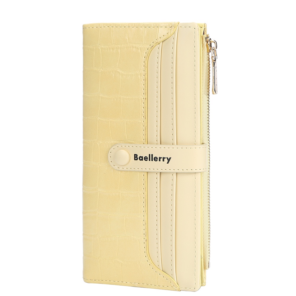 Jual Baellerry N Dompet Wanita Panjang Bahan Kulit Pu Leather