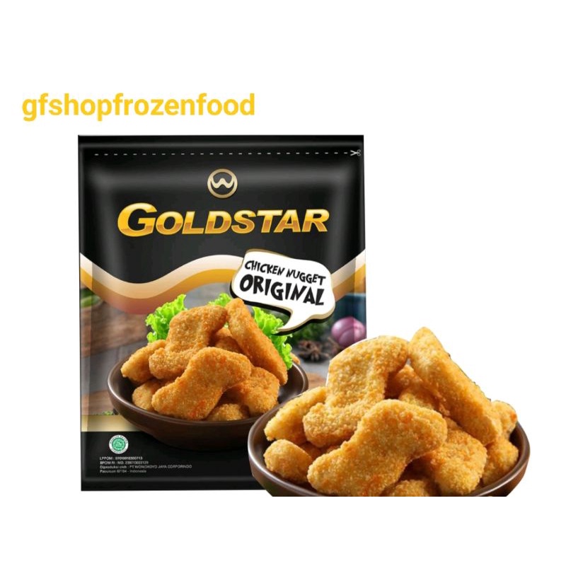 Jual Goldstar Chicken Nugget Original G Shopee Indonesia