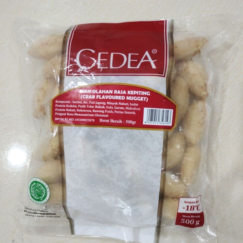 Jual Cedea Nugget Kepiting Gr Shopee Indonesia