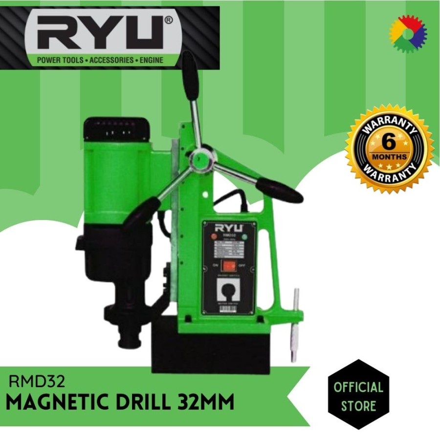 Jual Ryu Rmd Mesin Bor Magnet Duduk Magnetic Drill Rmd Mm