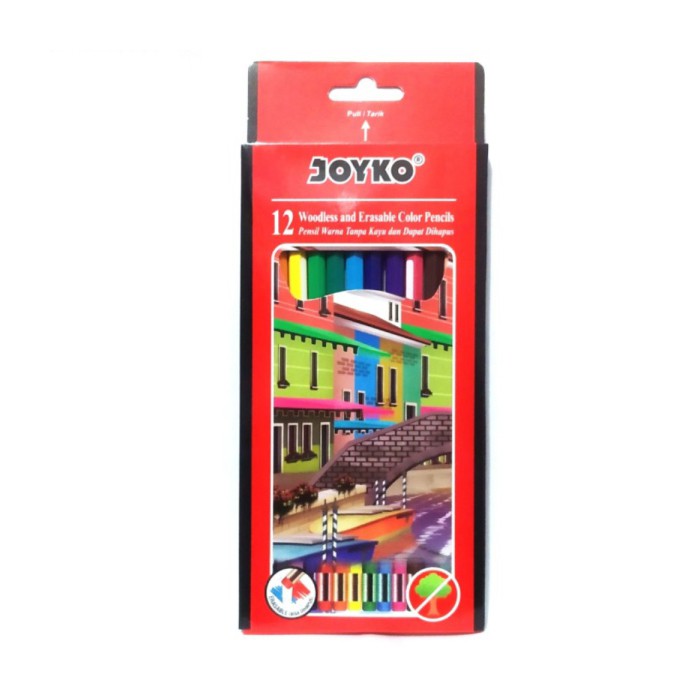 Jual Pensil Warna Warna Bisa Di Hapus Joyko Cp Erasable Shopee