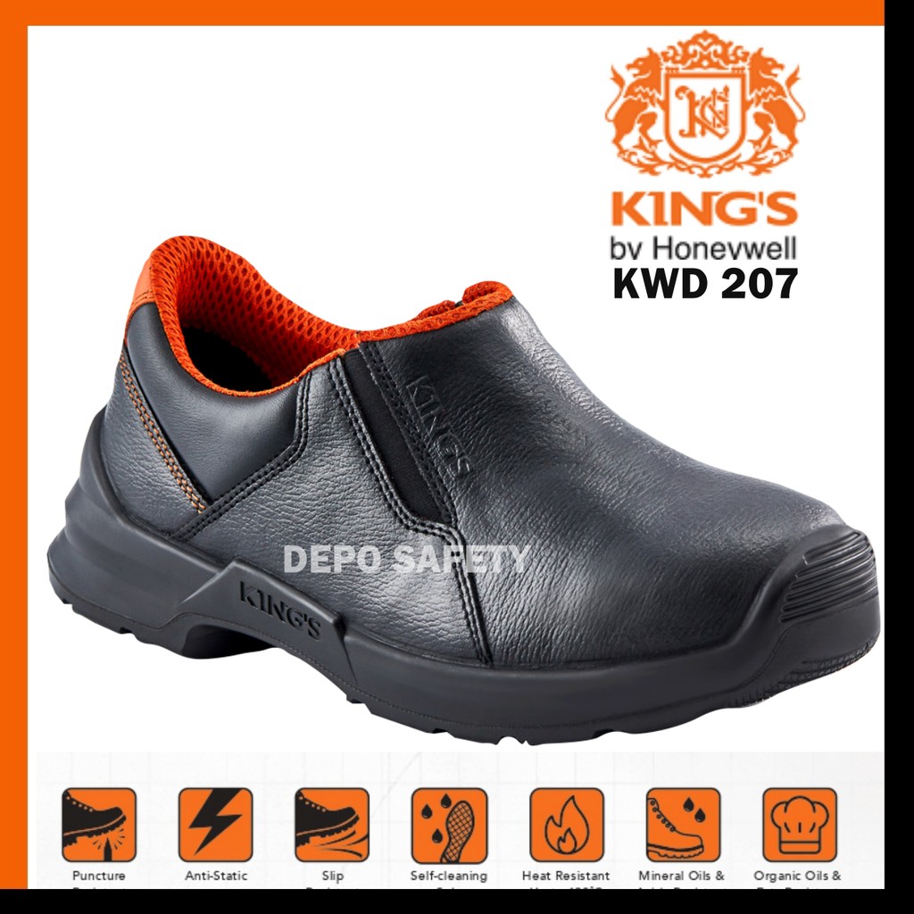 Jual Sepatu Safety KING S KWS 207X By Honeywell ORIGINAL Safety Shoes