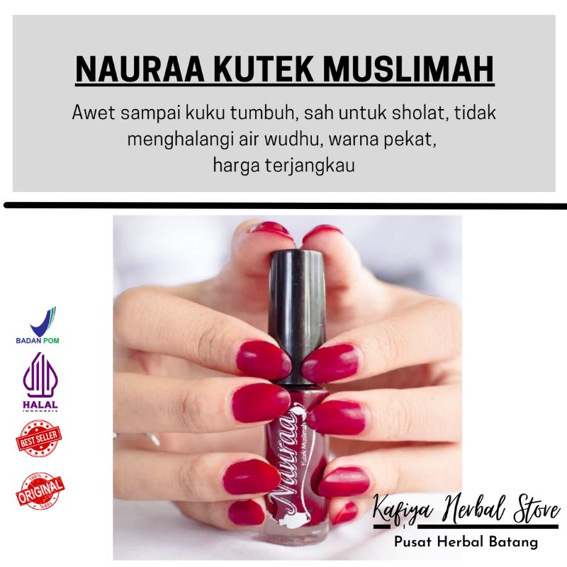 Jual Awet Sampai Kuku Tumbuh Nauraa Naura Henna Kutek Kuku Halal