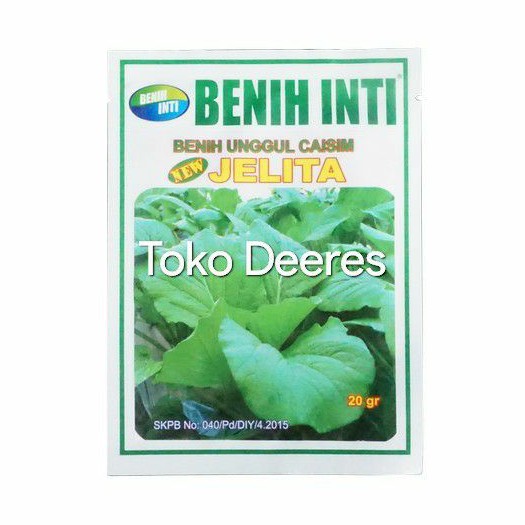 Jual Benih Caisim JELITA 20 Gr Benih Inti Bibit Sawi Hijau Ijo