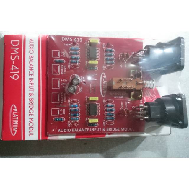 Jual Preamp Balance Input Dms Shopee Indonesia