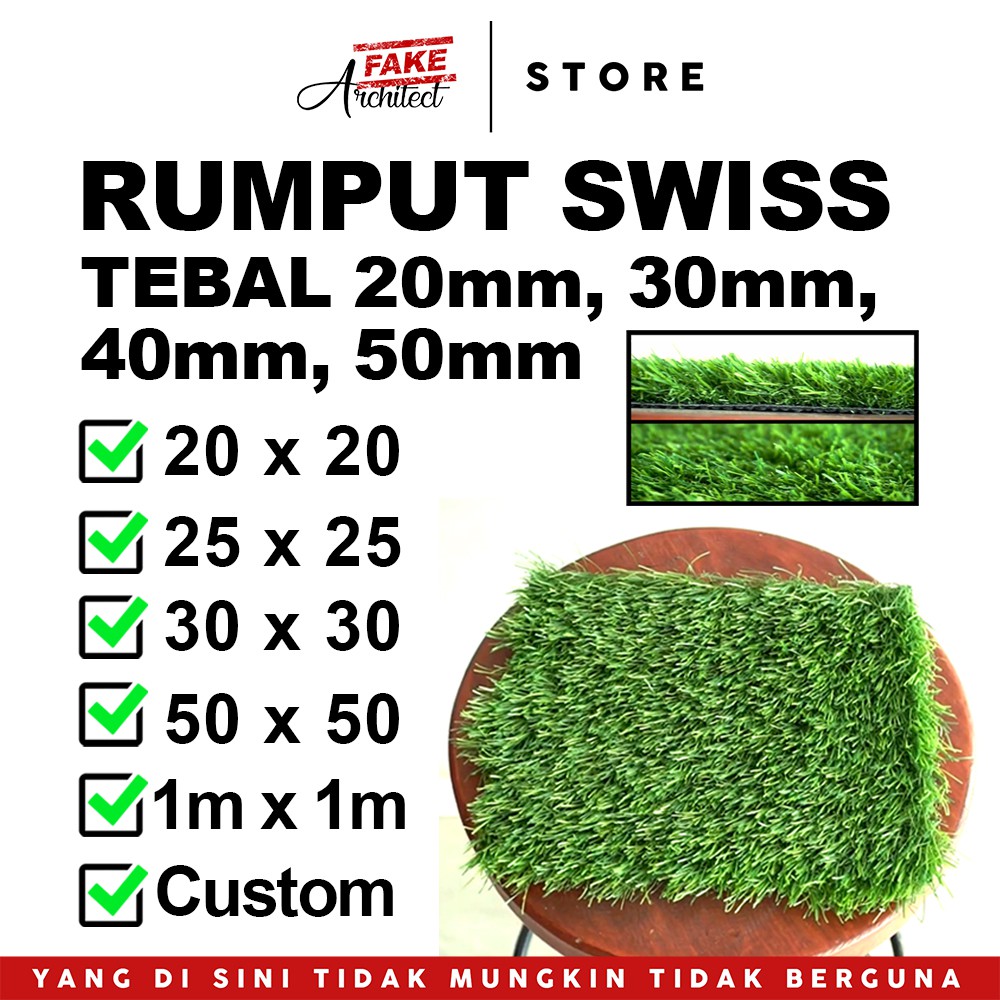 Jual Rumput Sintetis Swiss Ukuran X X X X Mx M