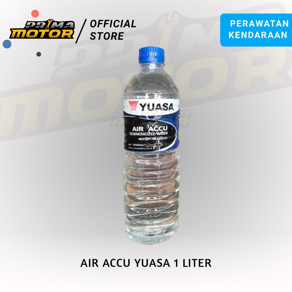 Jual Air Accu Air Aki Yuasa 1 Liter Shopee Indonesia