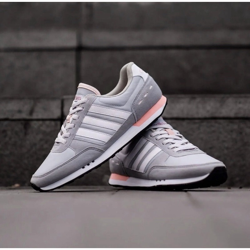 Jual SEPATU ADS NEO CITY RACER GREY WHITE PEACH Shopee Indonesia