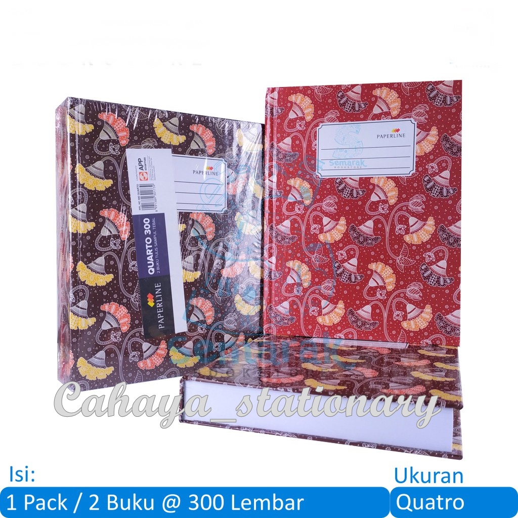 Jual Buku Hard Cover Quarto Paperline Mirage Isi Shopee Indonesia