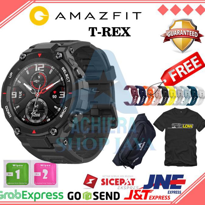 Jual Smartwatch Amazfit T Rex With 12 Military Certification Garansi