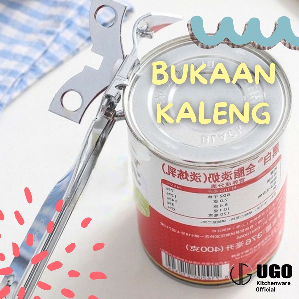 Jual Ugo Alat Bukaan Kaleng Tutup Botol Minuman Stainless Shopee