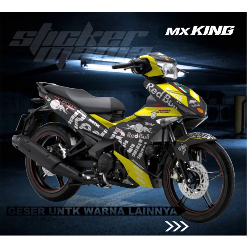 Jual Stiker Decal Mx King Stiker Striping Full Body Variasi Sticker