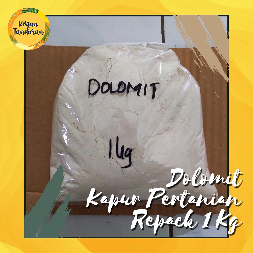 Jual Pupuk Dolomit Dolomite Repack 1 Kg Kapur Pertanian Kapur