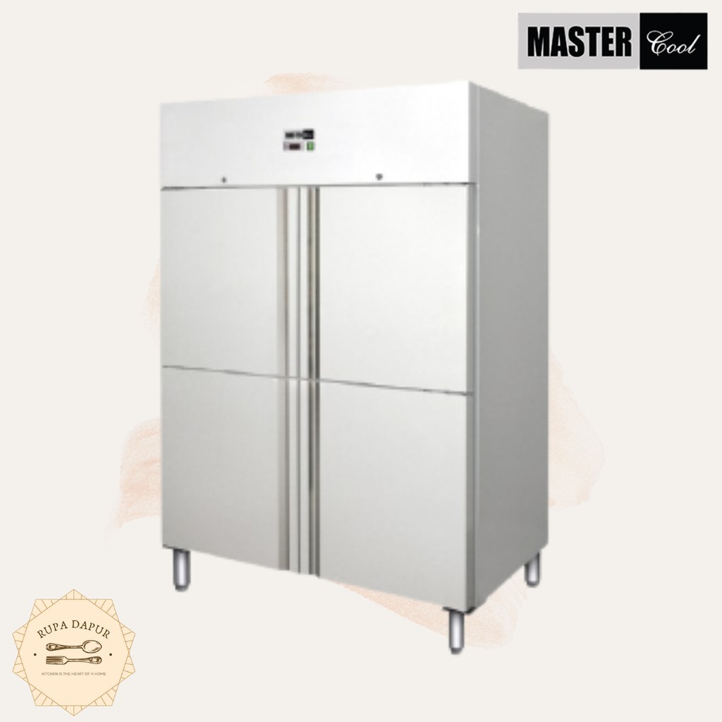 Jual Mastercool Refrigeration Upright Freezer 4 Pintu Stainless Steel