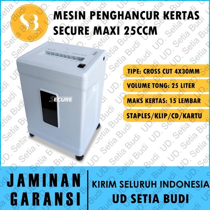 Jual Mesin Penghancur Kertas Secure Maxi Ccm Shopee Indonesia